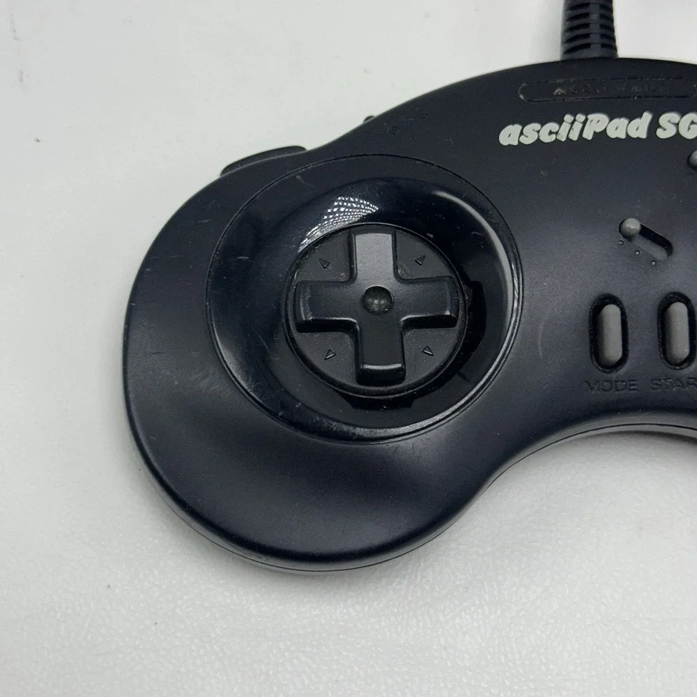 Asciiware Asciipad Sg-6 Sega Genesis Controller Tested Working